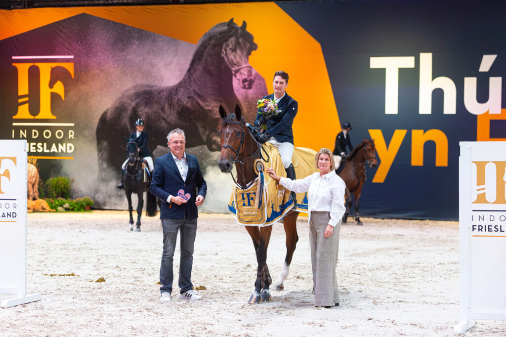 Age Flapper (NED) rides Onlyweis CjeIndoor Friesland 2026© DigiShots