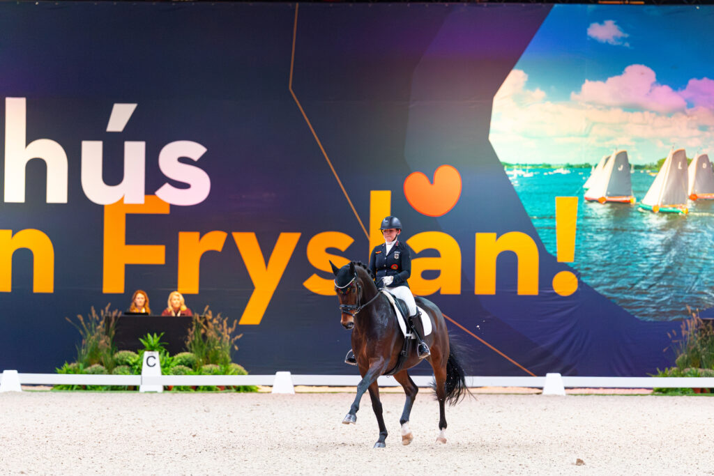 Lilli Von Helldorff (GER) riding Fuerst RicoIndoor Friesland 2026© DigiShots